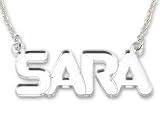 Personalized Mirror Acrylic Name Necklace - Custom Made Any Name Personalized Mirror Acrylic Name Necklace - Custom Made Any Name