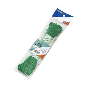 【クリックで詳細表示】トラスコ中山 (TRUSCO) パイレン カラーロープ 【緑/φ3×10】 R-310PGN