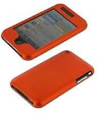 Apple iPhone 3G Premium Polycarbonate Orange Rubberized Textured Snap-On Case Cover (NOT Compatible with 1st Generation iPhone)