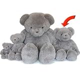 Beverly Hills Teddy Bear Deluxe 20 Gray Belvedere