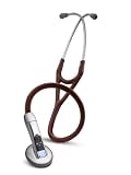 3M Littmann 3200BU Electronic Stethoscope with Ambient Noise Reduction, Burgundy, 27 inch