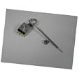 Thermostat: 55.13212.370. Barcher. corsair. ego. falcon. lincat. moffat. universal catering parts. viscount bain marie. water boiler thermostatsingle pole co 82c - 96c sensor 6mm x 147mm capillary length 830mm gland. Ego 55.13212.370 with Safety Guide.'