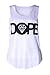 Womens Dope Racerback Vest Top