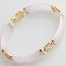 14K Yellow Gold Lavender Jade Bracelet - OldCities Estate Jewelry