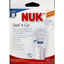NUK Seal `n Go 45 ea