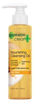 Garnier Clean Cleansing Oil Nourishing 4.2oz Pump