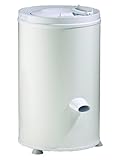 White Knight 28007(T) spin dryer, 3.2kg capacity, gravity drain, stainless steel