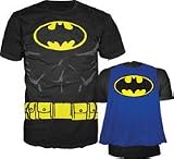 DC Comics Batman Muscle and Cape Costume T-shirt