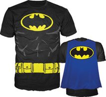 DC Comics Batman Muscle and Cape Costume T-shirt