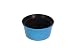 Pinnacle Ceramic Non-Stick Bakeware, 8 oz Ramekin, Blue