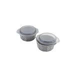 Nordic Ware Microwave Ramekin Set Two 8 Once with Covers