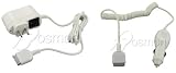 Combo Set: AC Travel Charger and Car Charger Set for Creative Zen Sleek, Creative Zen Sleek Photo