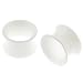 White Flexible Silicone Flesh Tunnel Plugs - 4G - Sold as a Pair White Flexible Silicone Flesh Tunnel Plugs - 4G - Sold as a Pair