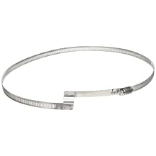 Flex-Tube Bridge Stainless Steel Worm Gear Hose Clamp