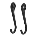 Heavy Duty Zinc, Powder coating kitchen utensils / Kitchen Accssories / Cutlery hanging Hooks (Size: 11CM) - Pack of 2