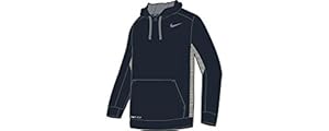 Nike Men's KO 3.0 Knockout Hoodie Athletic Sweatshirt (XL, 475 Dark Obsidian/Dk Grey Heather)