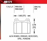 Hawk Performance HB171N.590 HP Plus Brake Pad