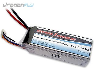 31VfHf7CV9L Thunder Power RC Pro Lite V2 2600mAh 18.5V 5 Cell LiPo 5s 2600 Lithium Poly Battery FREE Shipping
