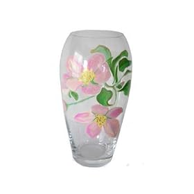 ArtisanStreets Apple Blossoms Vase