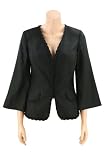 SILK SHARKSKIN JACKET