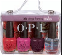 OPI little jewels from the India Collection Mini Nail Lacquers