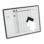 Boone Composite Frame GlassCoat In Out Board, 15 Spaces, 18in.H x 24in.W by Boone International