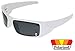 Polarized Anti-Glare Dark Lens Wrap Around Sunglasses - WHITE Frame Limited