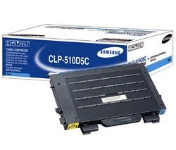 Samsung Toner, cyan - CLP-510D5C/SEE