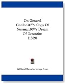 On General Gordon's Copy Of Newman's Dream Of Gerontius (1889)