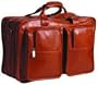 Clava Tuscan Leather Companion Flight Bag - Tuscan Cafe