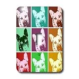 3dRose LLC lsp_6058_1 German Shepherd Pop Art 3, Single Toggle Switch ~ 3dRose