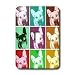 Sandy Mertens Right Pop Art Designs - German Shepherd Pop Art 3 - Light Switch Covers - single toggle switch