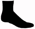 Black Ankle Socks 3 Pack |Mens Diabetic Socks | Seamless Toe | Sugar Free Sox