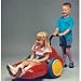 Tumble Forms 2 Ready Racer Recommended for children ages 18 months to five years, the Ready Racer is a pre-wheelchair, pediatric mobility aid that combines high-performance wheelchair handling with sports-car styling. Improves perceptual-motor skills, strengthens the arms and upper trunk, and allows the child to play at peer level. Designed for indoor use, the Ready Racer maneuvers in tight places, moves easily over carpet and rough surfaces and requires minimal arm strength. Lightweight, high-density foam chassis is covered with moisture-proof, easy-to-clean Tumble Forms coating. Other features include: an ergonomic seat with 15 knee flexion and 90 seat-to-back relationship; pneumatic tires and a front swivel caster for smooth ride; lateral leg and trunk supports; low-front design for easy self-transfer; 45 hip strap belt. Ready Racer Measures: 35" x 20" (89 x 51 cm) Inner Seat Dimensions: 9 "W x 23"L x 13 "H (24 x 58 x 34 cm) Weight limit: 55 lbs (25 kg) Adjustable-Height Handle sold separately Handle Adjusts 24" 36" (61 - 91 cm) Latex free Color can not be preferenced