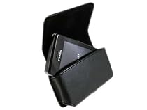 iTALKonline Carry/Belt/Pouch/Case/Cover For LG KE850 PRADA BLACK
