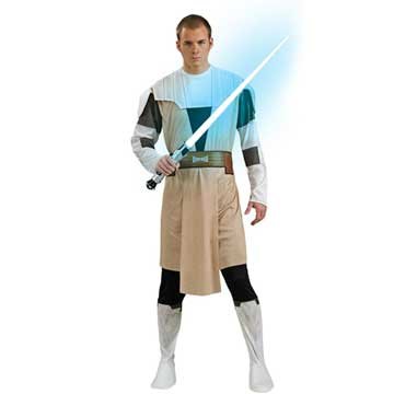  Star Wars Animated Obi Wan Kenobi Adult Costume