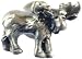 Sierra Lifestyles Knob, Moose Humor - Left, 1 1/2'' x 1 1/2''