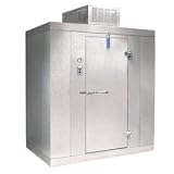Rt. Hinged Door Nor-Lake Walk-In Freezer 6' x 12' x 6' 7
