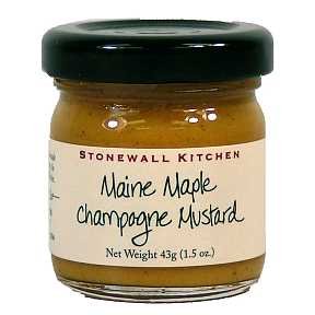 Stonewall Kitchen Maine Maple Champagne Mustard (box of 36)
