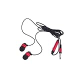 3.5mm Red Black In Ear Earbud Headphone Earphone For  iPod MP3 MP4 PC PSP