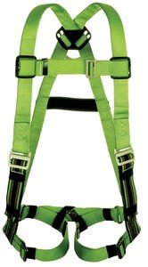 Duraflex Stretchable Harness Mating Buckle Leg Straps, Pull-free Lanyard Rings