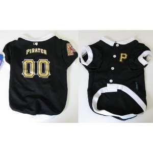 Pittsburgh Pirates Pet Dog Baseball Jersey MEDIUM