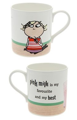 Charlie And Lola Mug " Pink Milk Is My Favourite And My Best "
