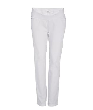 Slim bootleg jeans - white 18