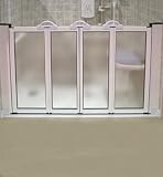 AKW Medicare 15139 Shower Door Option N - 47.75 Inch W x 27.5 Inch L x 35.5 Inch H