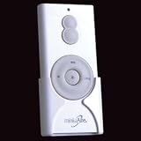 Minka-Aire RC211 Hand Held 3-Speed Fan & Up/Down Light Dimmer (with Wall Holster)