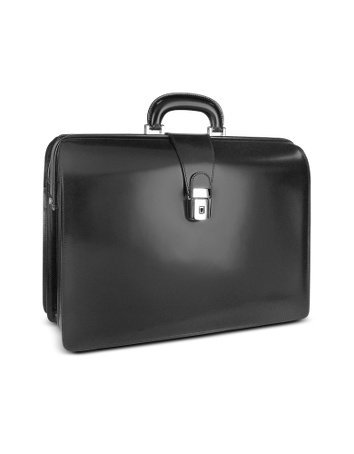 Pratesi Leonardo 17 Triple Gusset Laptop Briefcase
