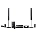 Sony DAV-HDX678WF Bravia 1000 Watt 5 Disc DVD/CD Home Theater System with Multi-room Wireless Technology, Wireless Rear Speakers and iPod Cradle
