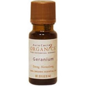 Essential Oil Organic Geranium .33oz 0.33 Ounces