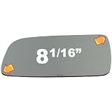 1996-1998 JEEP CHEROKEE-WAGONEER (MID SIZE) Flat, Driver Side Replacement Mirror... by Automotive Mirror Glass